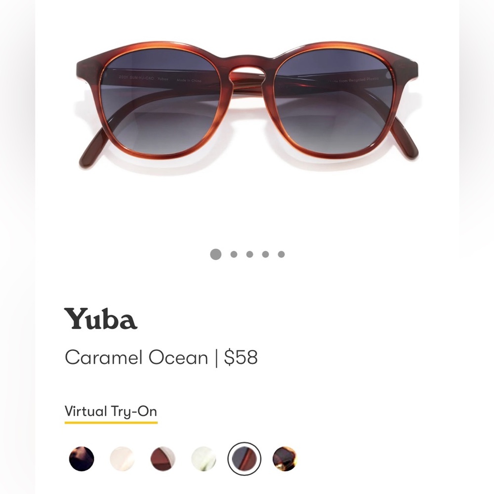 Sunski Yuba Sunglasses in Carmel Ocean